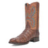 Dingo Round Toe Brown Leather Boots