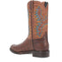 Dingo Round Toe Brown Leather Boots