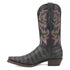 Dingo Black Gator Print Snip Toe Cowboy Boot