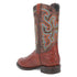 Dingo Brown Lizard Print Leather Boots