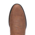 Dingo Brown Lizard Print Snip Toe Leather Boots