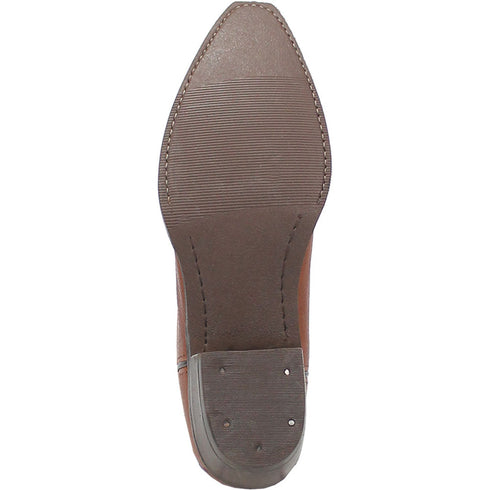 Dingo Gold Rush Tan Leather Snip Toe Western Boots