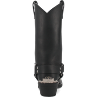 Chopper Leather Harness Biker Boot