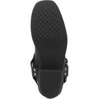 Chopper Leather Harness Biker Boot