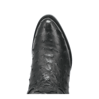 Dan Post Tempe Ostrich Boots - Full Quill Exotic Luxury