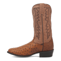Dan Post Tempe Ostrich Boot - Full Quill Luxury Western
