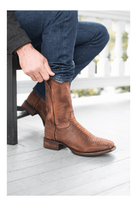 Dan Post KA Faux Python Leather Dress Shoe