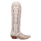 Dan Post Women's Western White Josie Tall Snip Toe Boots