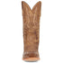 Dan Post Roman Men's Tan Leather Sleek Square Toe Western Cowboy Boots