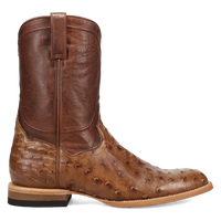 Dan Post Ardor Ostrich Boot - Full Quill Leather