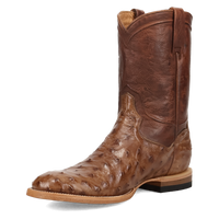 Dan Post Ardor Ostrich Boot - Full Quill Leather
