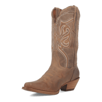 Dan Post Karmel Leather Boot - Premium Brown
