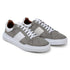 Belvedere Olivier Gray/White Ostrich Leather Luxury Shoe