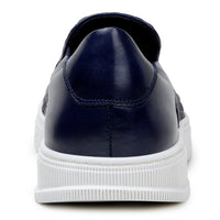 Belvedere Fernando Navy Alligator Leather Dress Shoe