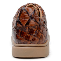 Belvedere Kingstone Almond Antique Alligator Luxury Shoe