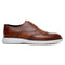 Belvedere Enzo - Antique Tan Ostrich Leather Dress Shoe