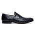 Belvedere Luca Black Genuine Alligator Leather Oxford