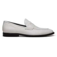 Belvedere NOHR White Leather Luxury Shoe