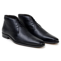Belvedere Axel Black Genuine Alligator Luxury Shoe
