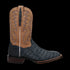 Dan Post Men's Leon Denim & Tan Caiman Square Toe Western Boots