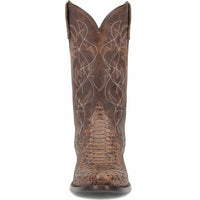 Dan Post Men’s Bay Apache Manning 13 Round Toe Genuine Python Leather Cowboy Boot