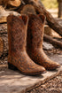 Dan Post Men’s Bay Apache Manning 13 Round Toe Genuine Python Leather Cowboy Boot
