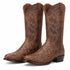 Dan Post Men’s Bay Apache Manning 13 Round Toe Genuine Python Leather Cowboy Boot