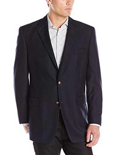 Mens Black 2 Button Cheap Priced Fashion Blazer
