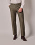 Mens Linen Suit For Beach Wedding - Summer Suit in Dark Green