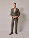 Mens Linen Suit For Beach Wedding - Summer Suit in Dark Green