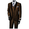 Dark Brown Alberto Nardoni Single Breasted Tuxedo