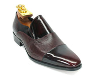 Carrucci Deerskin Patent Leather Loafer