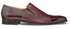 Milani Calfskin/deerskin Burgundy By Mezlan Made In Spain Brand