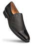 Milani Calfskin/deerskin Black By Mezlan Made In Spain Brand