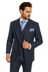Denim Men's 3-Piece Suit