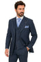 Denim Men's 3-Piece Suit