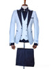 Ivory Tuxedo - Cream Wedding Suits  - Off White Groom Slim Fit  Suits