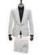 Ivory Tuxedo - Cream Wedding Suit - Off White Groom 2Piece Suit