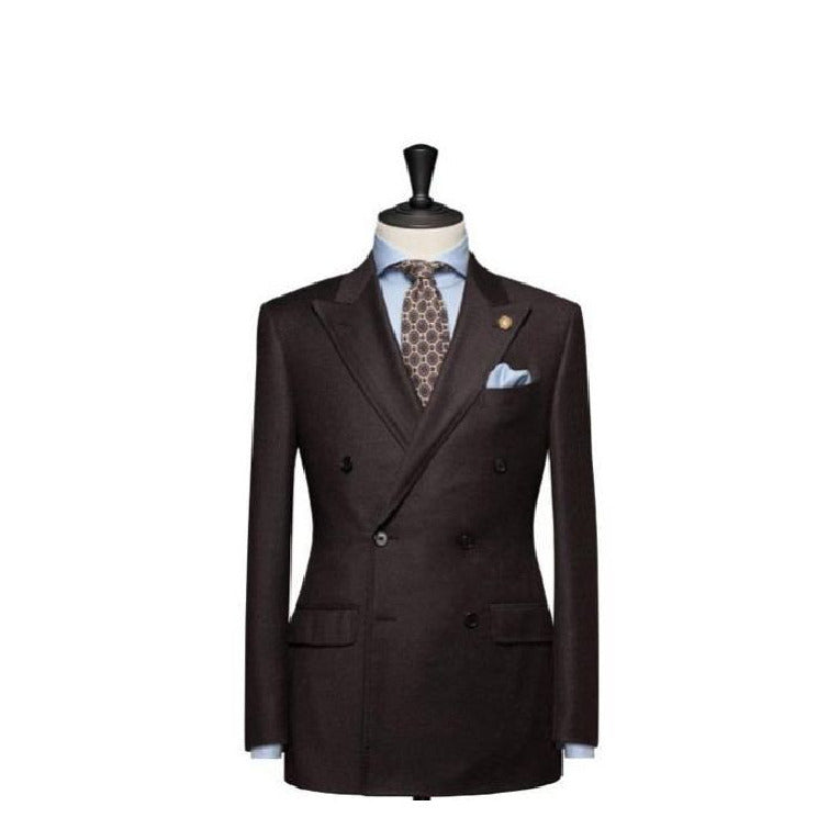 Mens 2 Button Sky Blue Silver Blazer by Alberto Nardoni