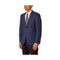 Double Vent Navy Notch Lapel Alberto Nardoni Linen Suit