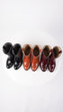 Los Altos Men’s Genuine Eel Skin Cowboy Boots LAB-6508, Round Toe Western Boots in Black, Cognac and Burgundy
