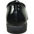 Bravo Mens Shiny Patent Plain Toe Tuxedo Dress Shoe in Black