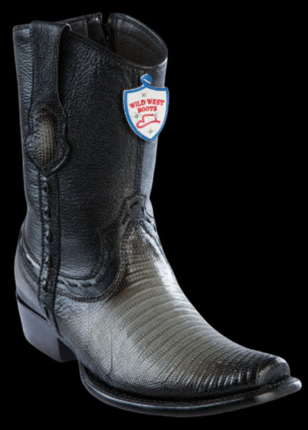 Wild West Botas de Armadillo Horma Dubai Toe Faded Gray