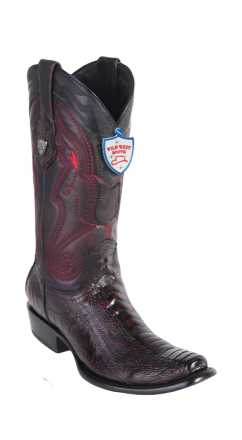 Wild West Botas de Pata de Avestruz Horma Dubai Toe Black main image 0