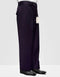 Statement Clothing | Solid Color Wide Leg Pants Eggplant