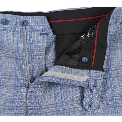 (42R) English Laundry Collection - Slim Fit 2 Piece Light Gray Wool Blend Suit