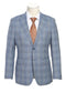(42R) English Laundry Collection - Slim Fit 2 Piece Light Gray Wool Blend Suit