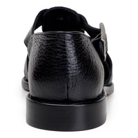 Belvedere Elio - Black Genuine Crocodile Leather Shoe