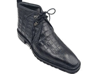 Carrucci Embossed Chukka Boot Lug Sole