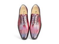 Carrucci Embossed Wholecut Oxford